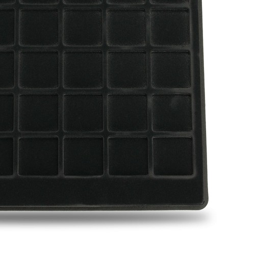Classic black schulz coin tray - black,