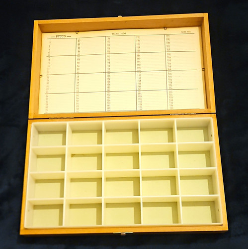 Wooden coin storage - wooden,