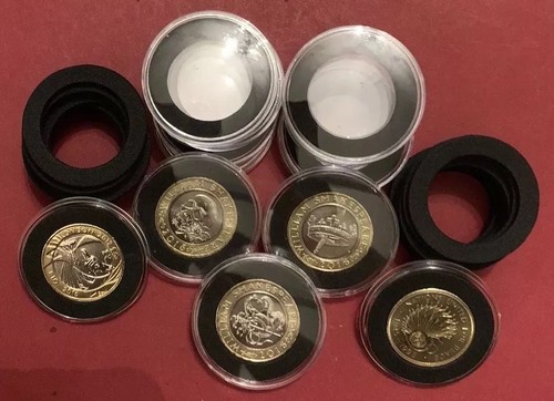 Acrylic clear coin - clear,
