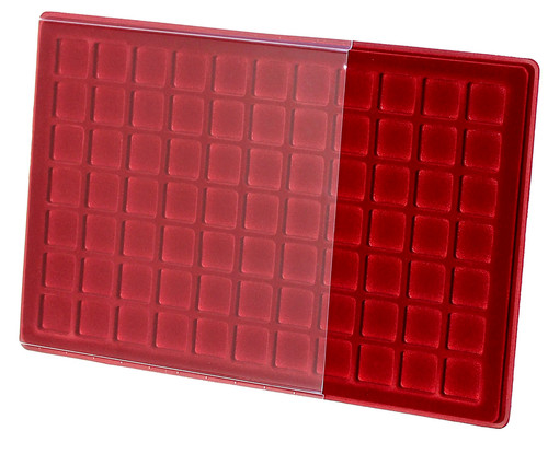 P77 red coin tray - red, small